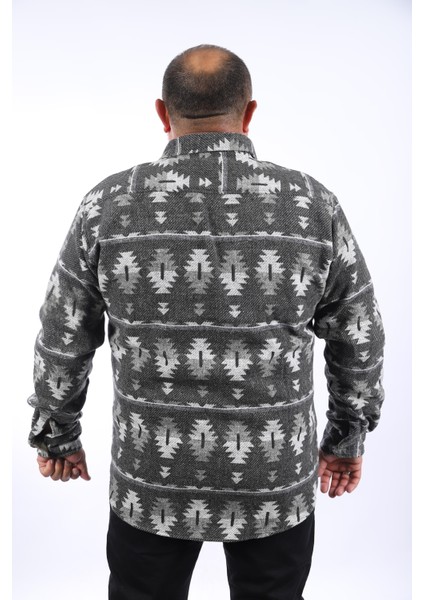 Oduncu Gömlek Mc Three Rug Print 22212