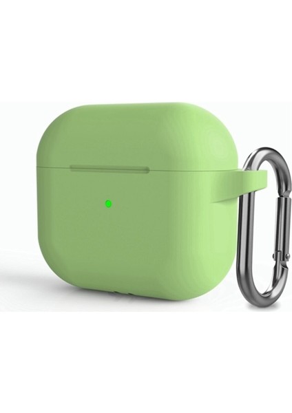 Airpods 3. Nesil Uyumlu Silikon Airpods Kılıf+Kancalı