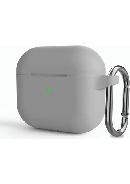 Airpods 3. Nesil Uyumlu Silikon Airpods Kılıf+Kancalı