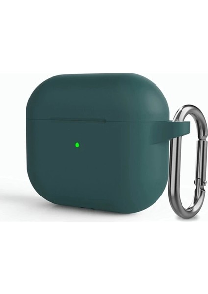 Airpods 3. Nesil Uyumlu Silikon Airpods Kılıf+Kancalı