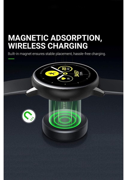 Samsung Galaxy Watch 4 Classic 42MM Akıllı Saat Uyumlu Manyetik USB Şarj Kablosu