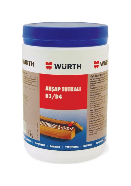 Ahşap Tutkalı D3/d4 1 kg