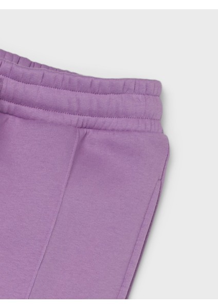 Normal Paça Pembe Kız Çocuk Eşofman Altı Nlfkım R Sweat Pant W. Pıntuck