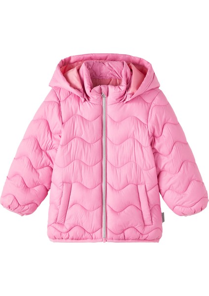 Düz Pembe Kız Çocuk Yelek Nmfmaggy Jacket Pb