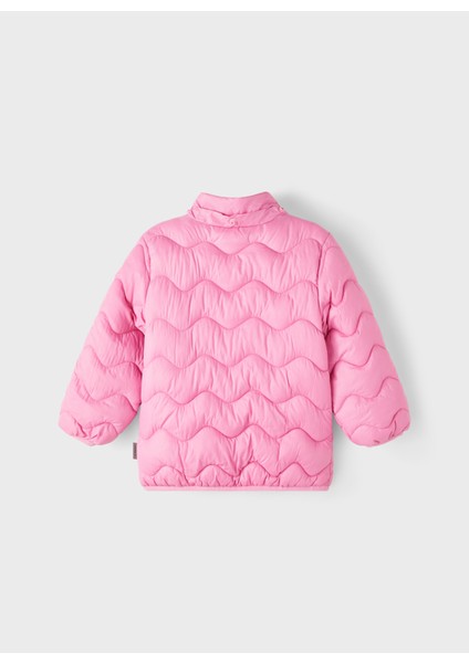 Düz Pembe Kız Çocuk Yelek Nmfmaggy Jacket Pb