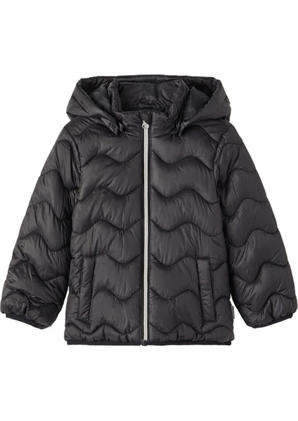 Name It Düz Siyah Kız Çocuk Yelek Nmfmaggy Jacket  Pb