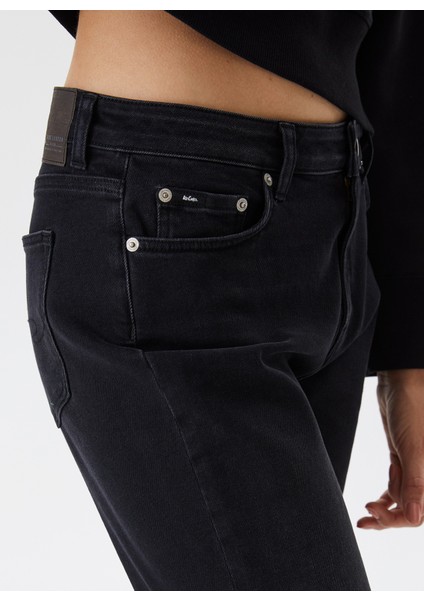 Normal Bel Ankle Paça Rahat Kadın Denim Pantolon 231 Lcf 121012 Funny Causa Vbl Ston fırsatları