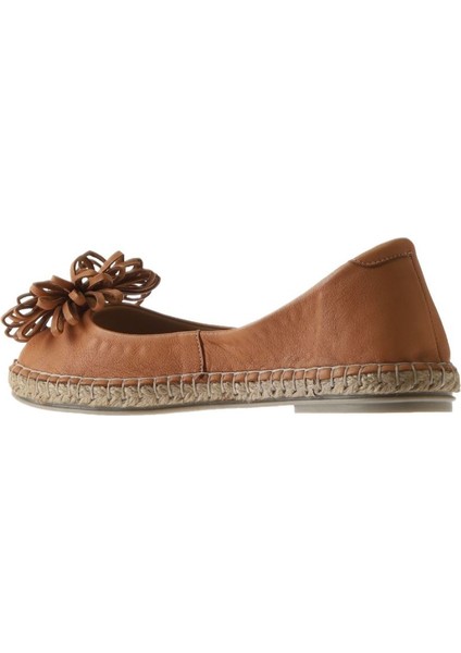 Taba Deri Kadın Düz Babet indirimleri