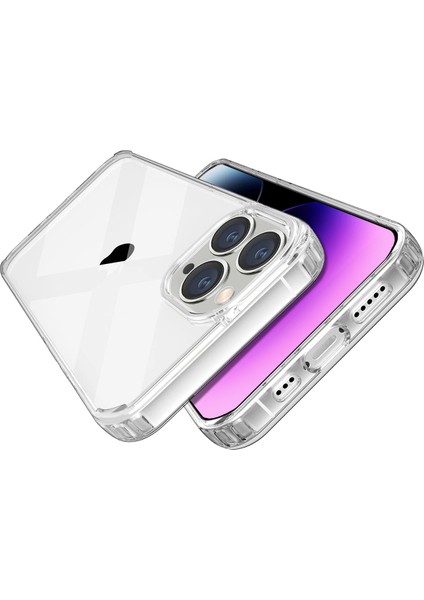 Buff iPhone 14 Pro Max Air Hybrid Kılıf Crystal Clear