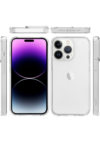 Buff iPhone 14 Pro Max Air Hybrid Kılıf Crystal Clear