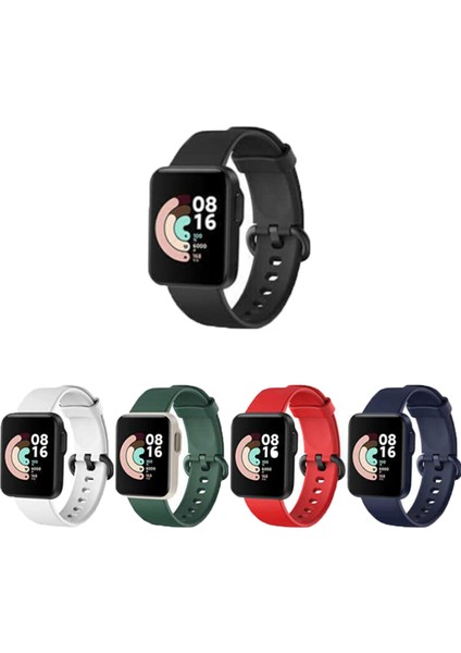 Xiaomi Mi Watch Lite Için Silikon Kordon Kayış - KY38 modelleri