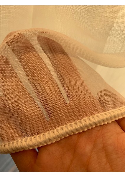 Mat Bambu Yeni Sezon 1x3 Sık Pileli Eftalya Desen Kırışmaz Tül Perde fiyatları