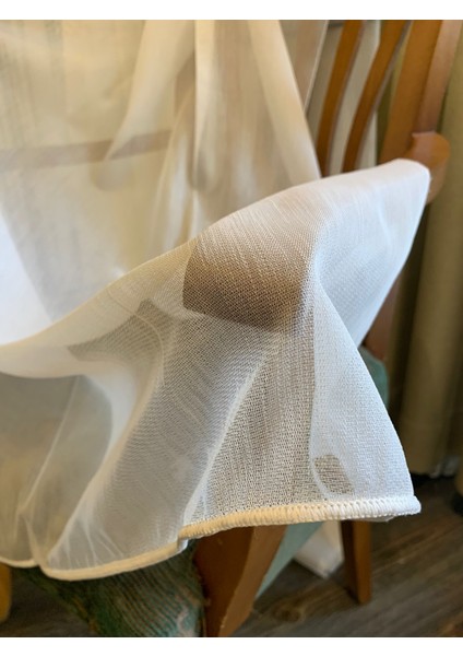 Mat Bambu Yeni Sezon 1x3 Sık Pileli Eftalya Desen Kırışmaz Tül Perde modelleri