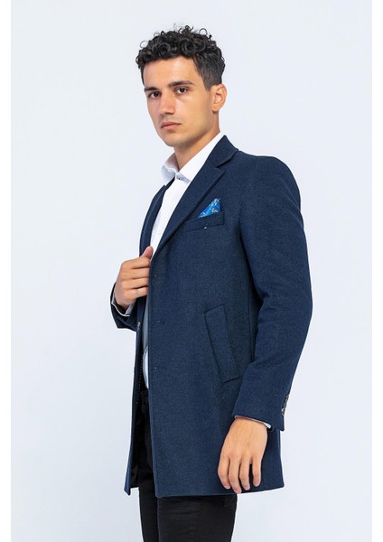 Düz Renk Spor Astarlı Erkek Blazer Ceket