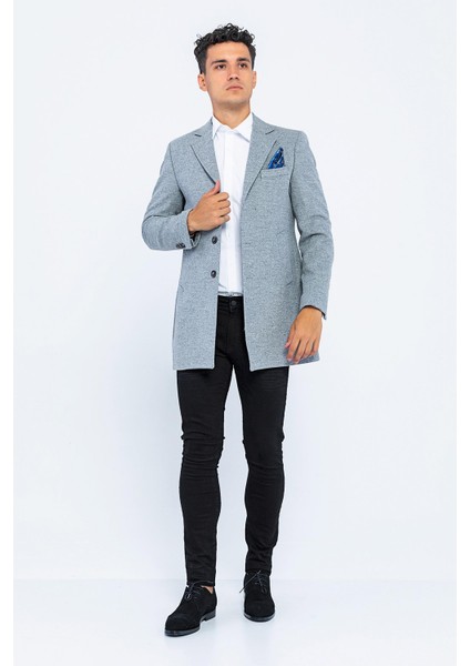 Düz Renk Spor Astarlı Erkek Blazer Ceket modelleri