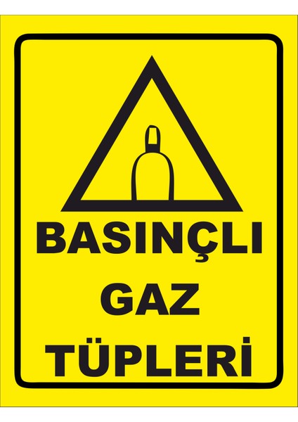 Basınçlı Gaz Tüpleriuyarılevhası