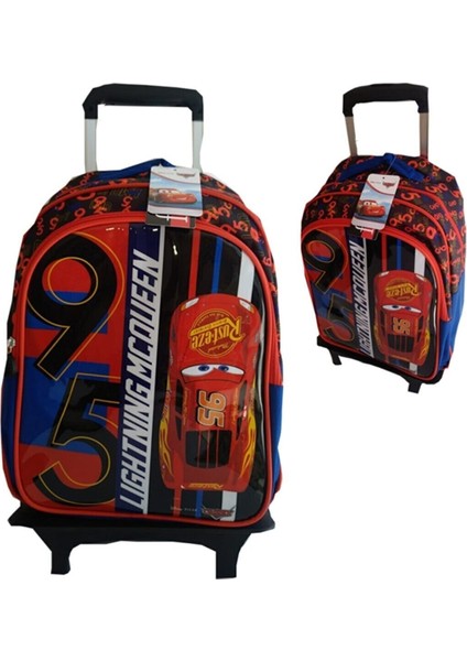 Otto 5065 Cars Çekçekli Okul Çantası