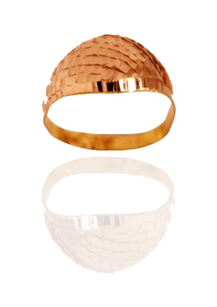 Çift Renkli Kalem İşlemeli Yüzük fiyatları