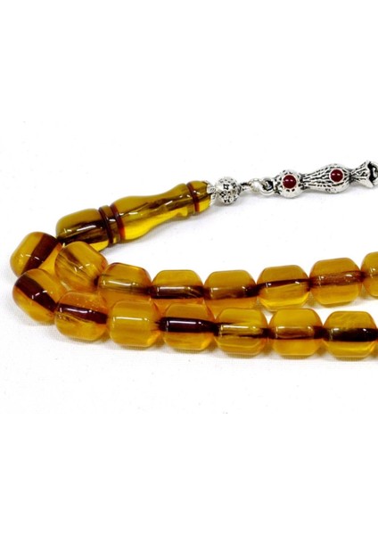 Tesbihci Dayı Sıkma Kehribar Tesbih Çubuk Malzeme (Khr 10658)