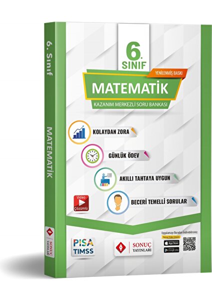 Sonuç Yayınları  6.Sınıf Matematik Modüler Set  Ortaokul