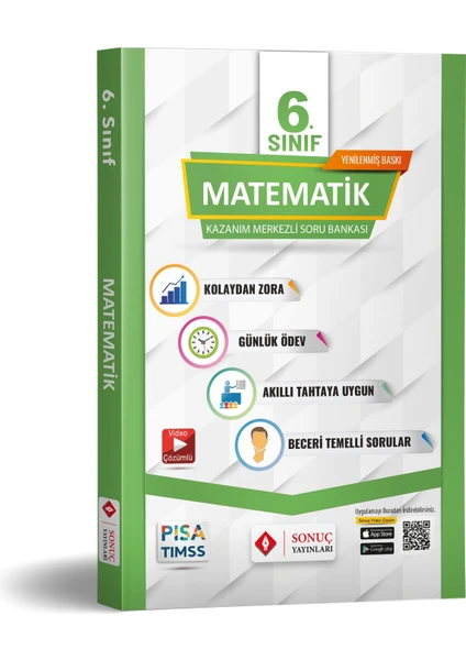 Sonuç Yayınları  6.Sınıf Matematik Modüler Set  Ortaokul