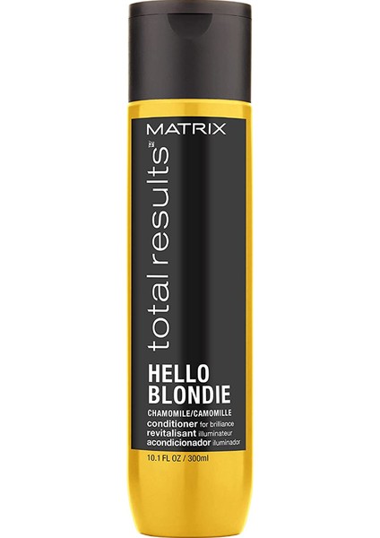 Total Results Hello Blondie For Blonde Hair Conditioner 300 ml