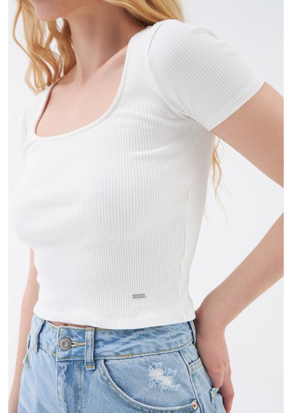 Fitted Kadın Tshirt K.kol modelleri