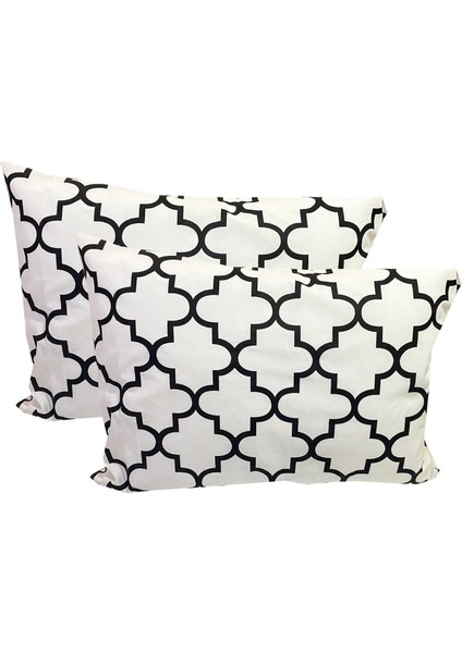 Yastık Kılıfı Ranforce 2'li Vip Pamuklu 50 x 70 cm Alaçatı