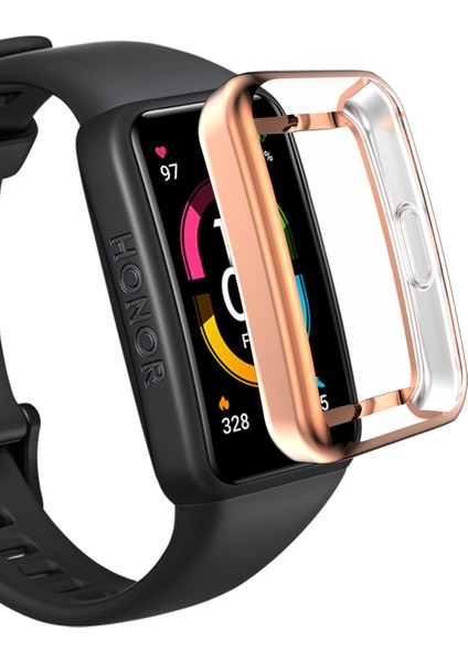 Huawei Band 7 Için Ekran Koruyuculu Kasa Korumalı Gard Kapak modelleri