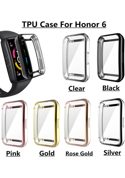 Huawei Band 7 Için Ekran Koruyuculu Kasa Korumalı Gard Kapak fırsatları