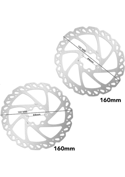 Hsgl Bisiklet Dısc Fren Kaliperi Rotor Ön Arka 2 Li Takım Bisiklet Dısc Fren Sistemleri