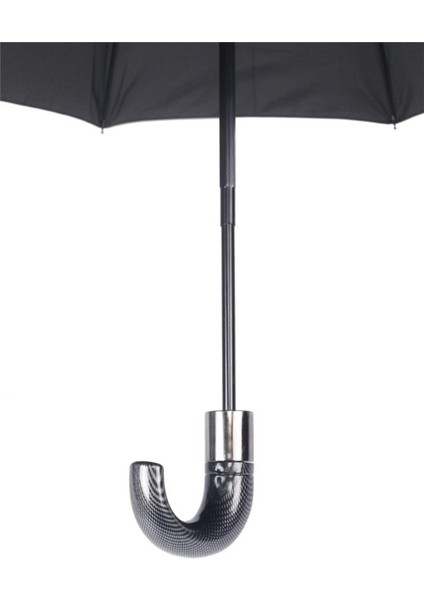 Eleven Market Siyah Karbon Baston Saplı Tam Otomatik Premium Lüks Erkek Şemsiye M21MAR1005MR001 fiyatları