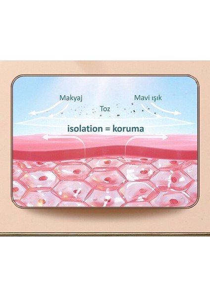 Crystal Silky Isolation Doğal Renkli Koruyucu Makyaj Bazı 30 gr