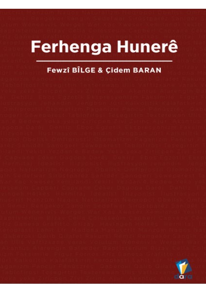 Ferhenga Hunerê - Kürtçe Sanat Sözlüğü