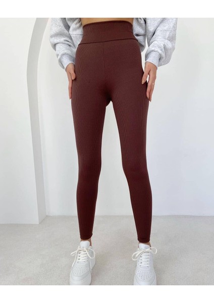 Yüksek Bel Fitilli Tayt modelleri