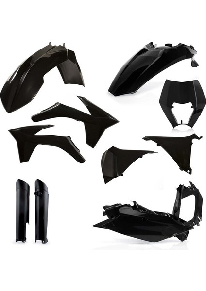 Ktm Exc 12-13 Full Grenaj Set Siyah