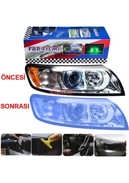 Far-Stop Filmi 30Cmx10M Açık Mavi Br1190444