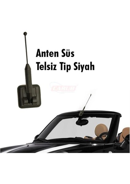 Anten Süs Telsiz Tip Siyah Vakum Br0040936