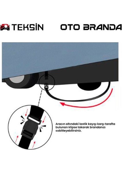 Fiat Tempra Oto Branda Miflonlu Araba Brandası