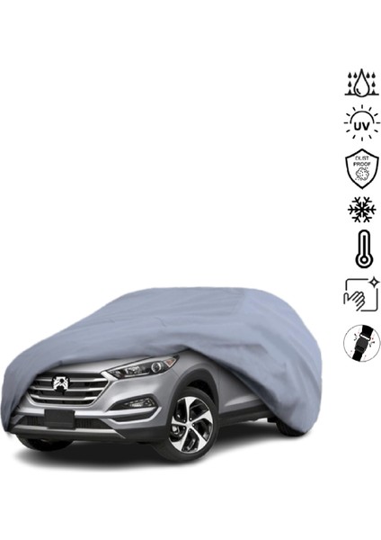 Hyundai Tucson 3 (2015-2020) Oto Branda Miflonlu Araba Brandası