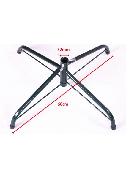 60 cm Yılbaşı Ağacı Demir Tripod Metal Taban Braketi (Yurt Dışından)