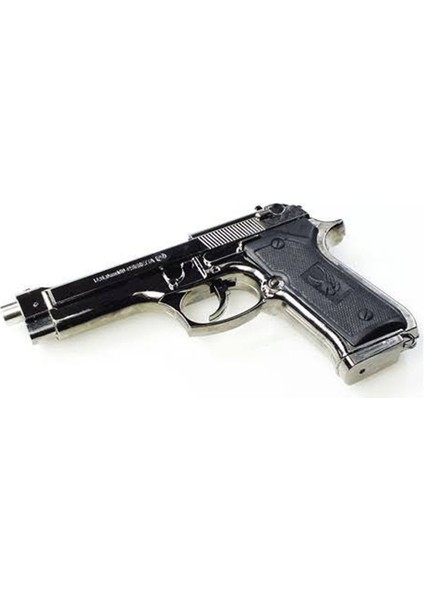 Tabanca Görünümlü Çakmak Standlı Baretta Çakmak