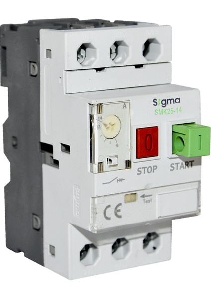 Smk-25 4-6.3 A Motor Koruma Şalteri 100ka Smk25-6.3