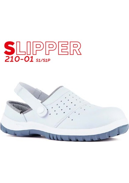 Iş Ayakkabısı - Slipper 210-01 Whites1 - 42