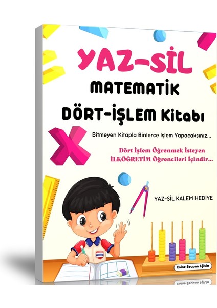Matematik Dört Işlem Yaz Sil Kitabı