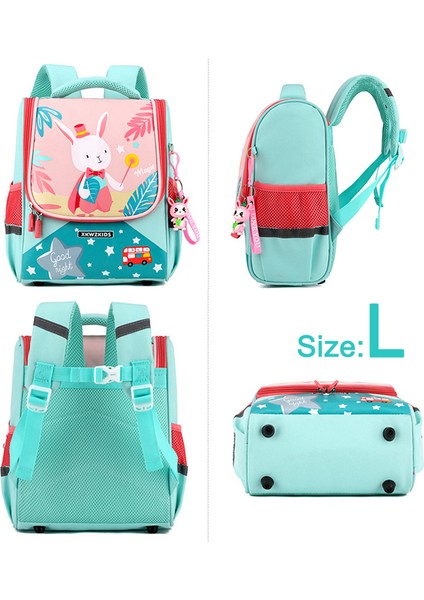 Goodtool Karikatür Tavşan Okul Çantaları Çocuk Ilköğretim Okulu Sırt Çantası(Yurt Dışından)