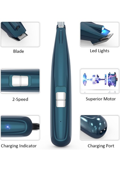 Küçük Köpekler Paws Çevresindeki Saçları Düzeltmek Için Düşük Gürültülü Elektrikli Pet Düzeltici(Yurt Dışından) fiyatları