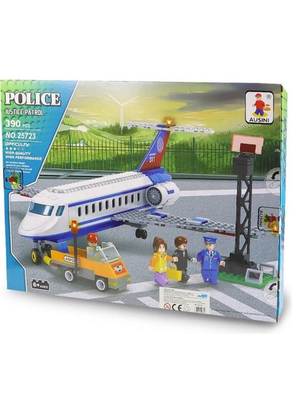 Byr 25723 Ausini City Seti, 390 Parça, +6 Yaş |1 Adet|