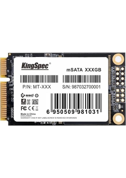 MT-128GB-550MB/500MB Msata