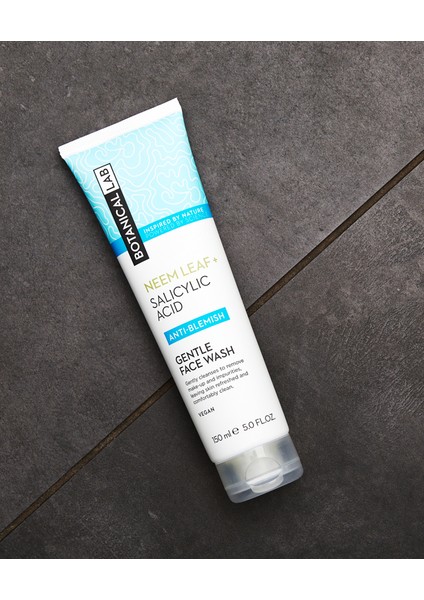 Botanicallab Neem Ağacı Yaprağı Özü + Salisilik Asit Hassas Ciltler Için Yüz Yıkama Jeli 150 ml